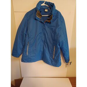 White Sierra Three Season Women's Blue Ice Jacket Extended Size X-Large